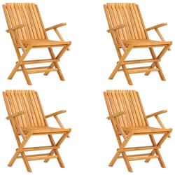 VidaXL 3155055 sedia da esterno Terrazzo Teak