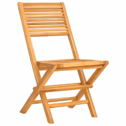 VidaXL 3155065 sedia da esterno Terrazzo Teak