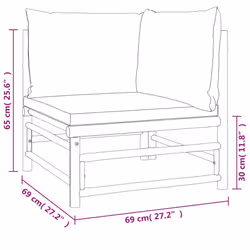 VidaXL 3155142 set mobili da esterno - Vista aggiuntiva 8