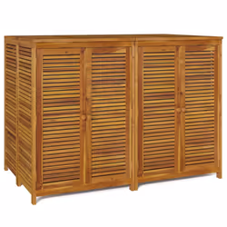 Contenitore da Giardino 140x87x104 cm Legno Massello di Acaciacod mxl 125096