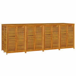 Contenitore da Giardino 280x87x104 cm Legno Massello di Acaciacod mxl 76349 - Vista aggiuntiva 3
