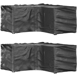 Coperture Mobili da Giardino a l 2pz 12 Occhielli 185x185x90cm Vidaxl 5851