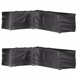 Coperture Mobili da Giardino a L 2pz 16 Occhielli 210x260x80cmcod mxl 124265