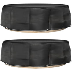 Coperture Divani Isola 2pz con 10 Occhielli Ø236x67 cm Rotonde Vidaxl 6508