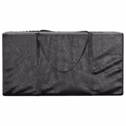 Borse Porta Cuscini Giardino 2pz Nere 150x75x75 cm Polietilenecod mxl 70262 - Vista aggiuntiva 3