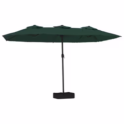 Ombrellone a Doppia Testa con LED Verde 449x245 cmcod mxl 70251 - Vista aggiuntiva 2