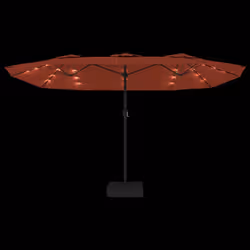 VidaXL 362958 ombrellone da cortile Grigio scuro, Terracotta - Vista aggiuntiva 6