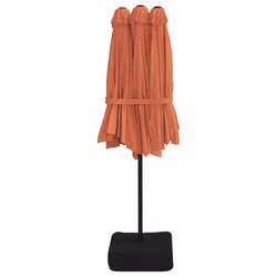 VidaXL 362958 ombrellone da cortile Grigio scuro, Terracotta - Vista aggiuntiva 7