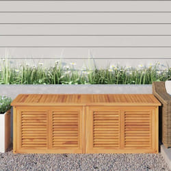 Vidaxl - Contenitore Giardino con Borsa 150x50x55 cm Legno Massello Teak