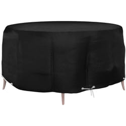 Copertura Mobili da Giardino con 10 Occhielli Ø260x90cm Rotonda