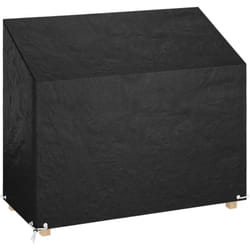 Vidaxl - Copri Panca da Giardino 8 Occhielli 160x70x70/88 cm Polietilene 37668