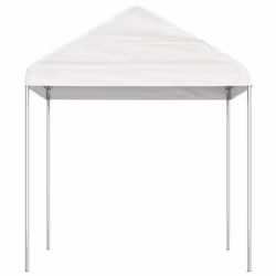 Gazebo con Tetto Bianco 4,46x2,28x2,69 m in Polietilenecod mxl 76393 - Vista aggiuntiva 3