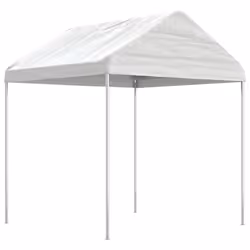Gazebo con Tetto Bianco 6,69x2,28x2,69 m in Polietilenecod mxl 100325 - Vista aggiuntiva 2