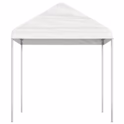 Gazebo con Tetto Bianco 6,69x2,28x2,69 m in Polietilenecod mxl 100325 - Vista aggiuntiva 3