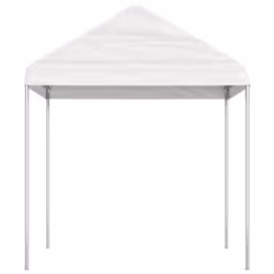 Gazebo con Tetto Bianco 8,92x2,28x2,69 m in Polietilenecod mxl 124274 - Vista aggiuntiva 3