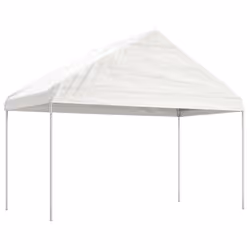 Gazebo con Tetto Bianco 17,84x4,08x3,22 m in Polietilenecod mxl 76390 - Vista aggiuntiva 2