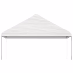 Gazebo con Tetto Bianco 8,92x5,88x3,75 m in Polietilenecod mxl 100355 - Vista aggiuntiva 3