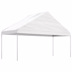 Gazebo con Tetto Bianco 13,38x5,88x3,75 m in Polietilenecod mxl 100331 - Vista aggiuntiva 2