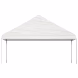Gazebo con Tetto Bianco 20,07x5,88x3,75 m in Polietilenecod mxl 124310 - Vista aggiuntiva 3