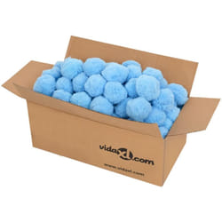 Sfera Filtrante Antibatterica per Piscina Blu 700g Polietilene