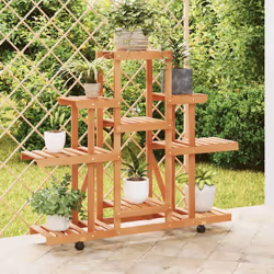 Questo supporto per i fiori in legno è la scelta perfetta per posizionare ed esporre le vostre piante e altri oggetti decorat ...