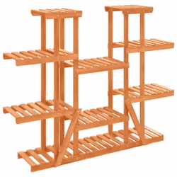 Portafiori 110x25x110,5 cm in Legno Massello di Abetecod mxl 78292 - Vista aggiuntiva 2