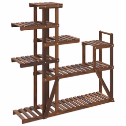 Portafiori 110x25x111 cm in Legno Massello di Abetecod mxl 102608 - Vista aggiuntiva 2