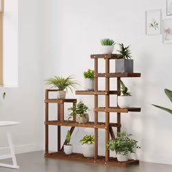 Portafiori 110x25x111 cm in Legno Massello di Abetecod mxl 102608 - Vista aggiuntiva 3
