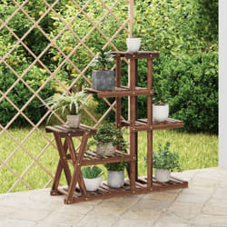 Portafiori 95x25x96 cm in Legno Massello di Abete Vidaxl 18194