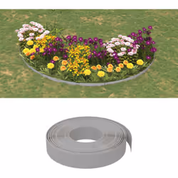 Create un bordo accattivante per le aiuole, le bordure, i sentieri e i laghetti, con queste bordature da giardino flessibili  ...