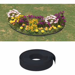 Create un bordo accattivante per le aiuole, le bordure, i sentieri e i laghetti, con queste bordature da giardino flessibili  ...