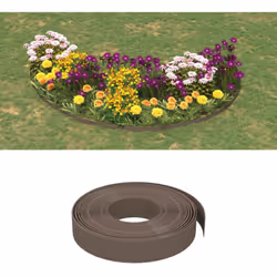 Create un bordo accattivante per le aiuole, le bordure, i sentieri e i laghetti, con queste bordature da giardino flessibili  ...