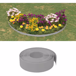 Create un bordo accattivante per le aiuole, le bordure, i sentieri e i laghetti, con queste bordature da giardino flessibili  ...