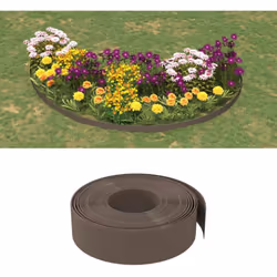 Create un bordo accattivante per le aiuole, le bordure, i sentieri e i laghetti, con queste bordature da giardino flessibili ...