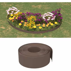 Create un bordo accattivante per le aiuole, le bordure, i sentieri e i laghetti, con queste bordature da giardino flessibili  ...