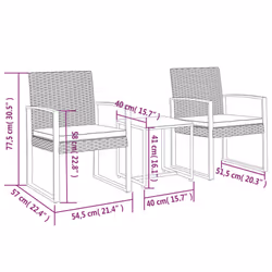 VidaXL 360208 set mobili da esterno - Vista aggiuntiva 7