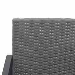 VidaXL 360211 panca da esterno Poliestere, Tessuto - Vista aggiuntiva 6