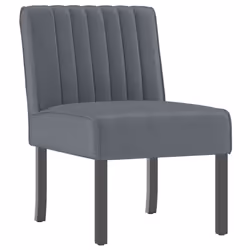 Sedia Pantofola Grigio Scuro in Vellutocod mxl 94620 - Vista aggiuntiva 2
