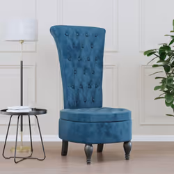 Aggiungete un tocco di stile moderno al vostro soggiorno o ufficio con la sedia con lo schienale alto dal design elegante! Mo ...