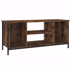 Mobile TV Rovere Fumo 102x35x45 cm in Legno Multistratocod mxl 102940 - Vista aggiuntiva 2