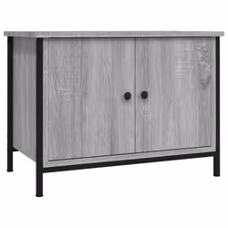 VidaXL 826298, Grigio, Legno, Acciaio, 600 mm, 350 mm, 450 mm, 1 pz