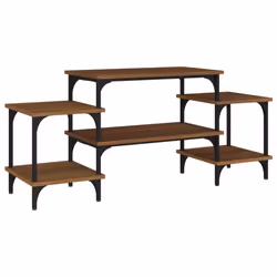 VidaXL 826319, Legno, Legno, Acciaio, 1170 mm, 350 mm, 520 mm, 1 pz