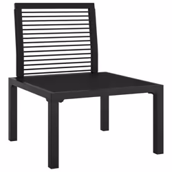 VidaXL 362798 panca da esterno Malacca, Acciaio - Vista aggiuntiva 6