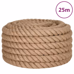 Corda in Juta Lunga 25 m Spessa 36 mmcod mxl 97360 - Vista aggiuntiva 2