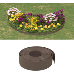 Vidaxl - Bordatura da Giardino Marrone 10 m 15 cm in Polietilene 644298