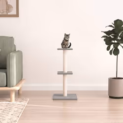Tenete occupati a lungo i vostri adorati gatti grazie a questo a questo albero per gatti! Torre a più livelli: Il mobile per  ...