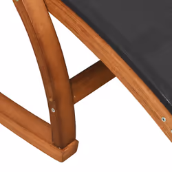 VidaXL 363472 sedia da esterno Terrazzo Seduta imbottita Tessile, Legno Grigio - Vista aggiuntiva 7