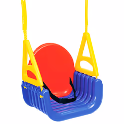 Seggiolino Altalena Bambini 3 in 1 29x40x39,5 cm Polipropilenecod mxl 127653 - Vista aggiuntiva 2