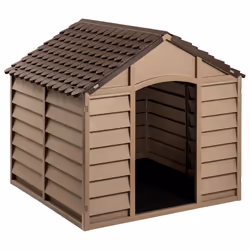 Casetta per Cani Marrone 86x84x82 cm in Polipropilenecod mxl 127351 - Vista aggiuntiva 2