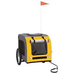Rimorchio da Bici per Animali Giallo e Grigio Oxford e Ferrocod mxl 104916 - Vista aggiuntiva 2